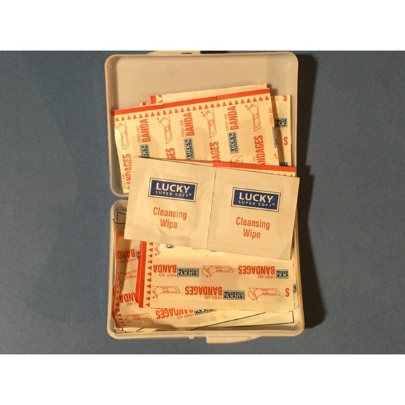 42 PC First Aid Kit Travel Emergency Medical Medicine Home Auto Outdoor Survival - Picture 3 of 3